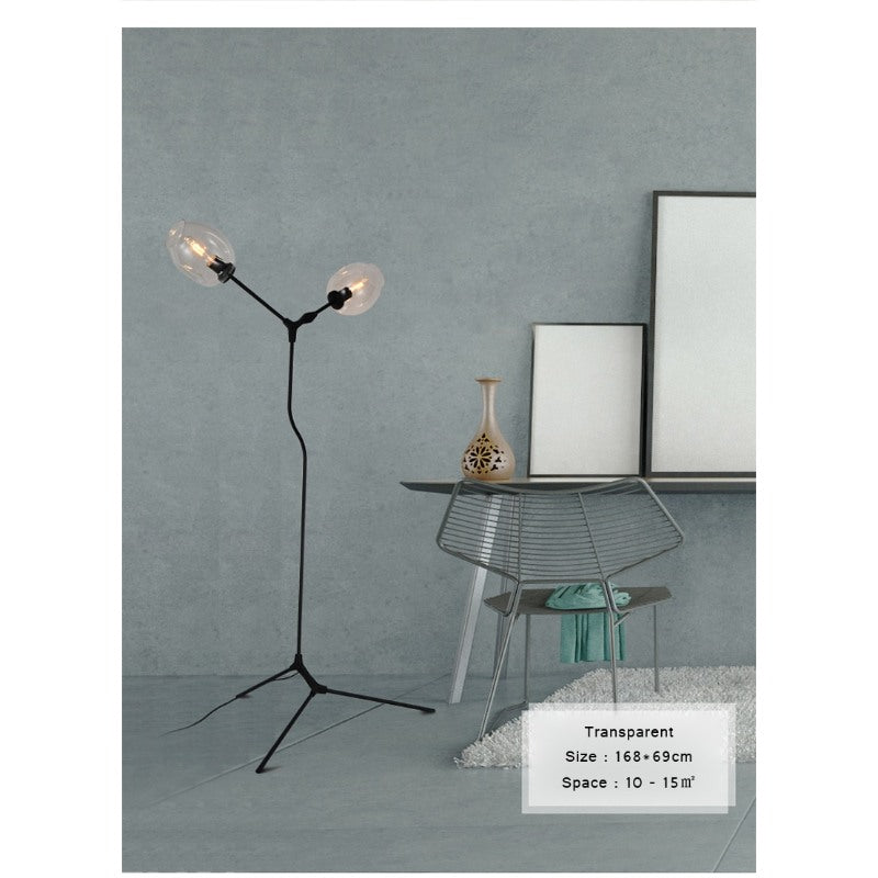 Modern Magnesium Aluminum Alloy Design LED Floor Lamp