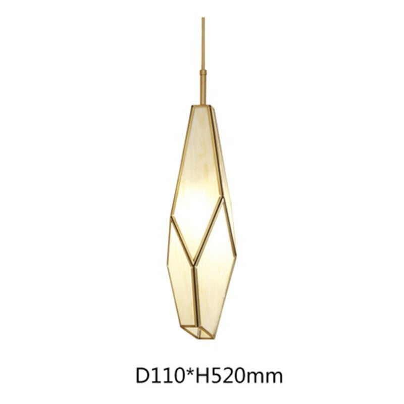 Diamond Design Single Head Pendant Lamp