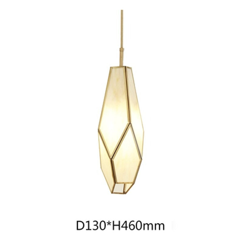 Diamond Design Single Head Pendant Lamp