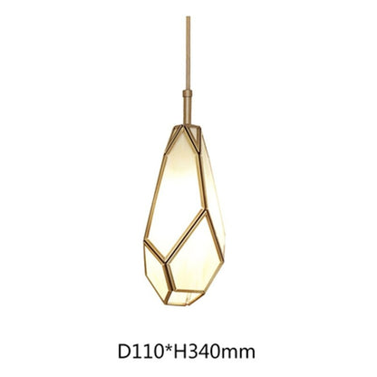 Diamond Design Single Head Pendant Lamp