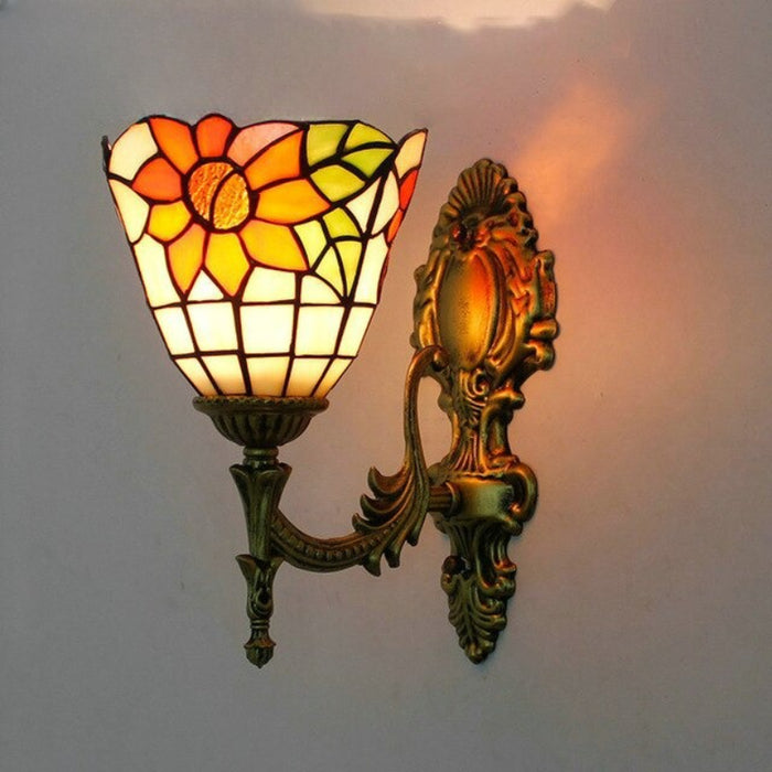 Tiffany Baroque Vintage Wall Lamp