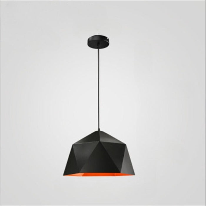Nordic Minimalist Polygon Single Pendant Lamp