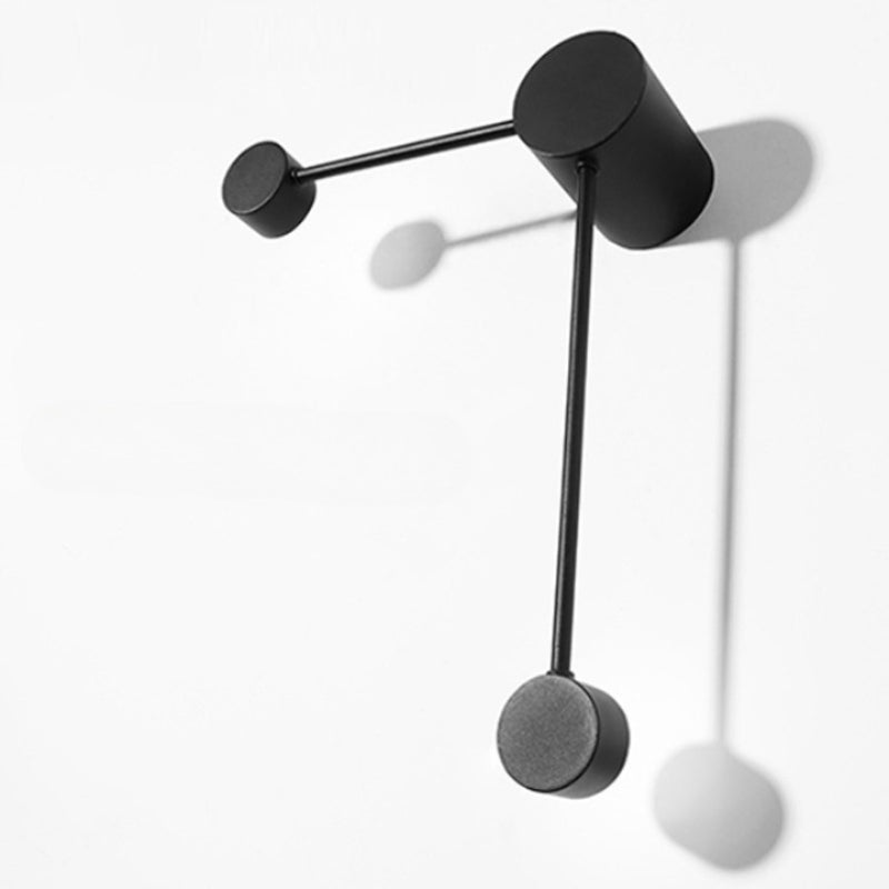 Modern Minimalist Black Painted Interior Wall Lamp