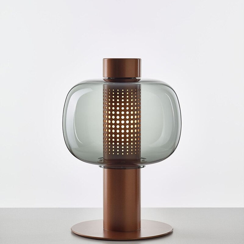 Nordic Tinted Glass Table Lamp