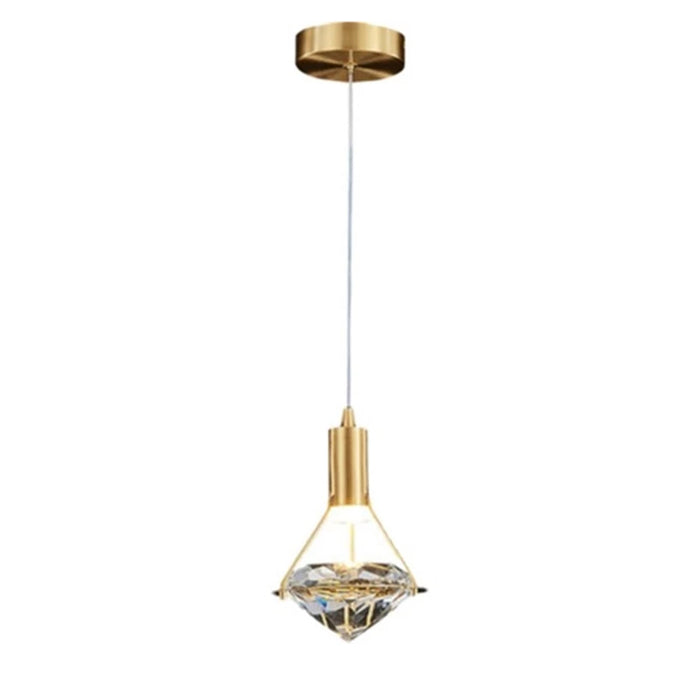 Modern Copper Single Pendant Lamp