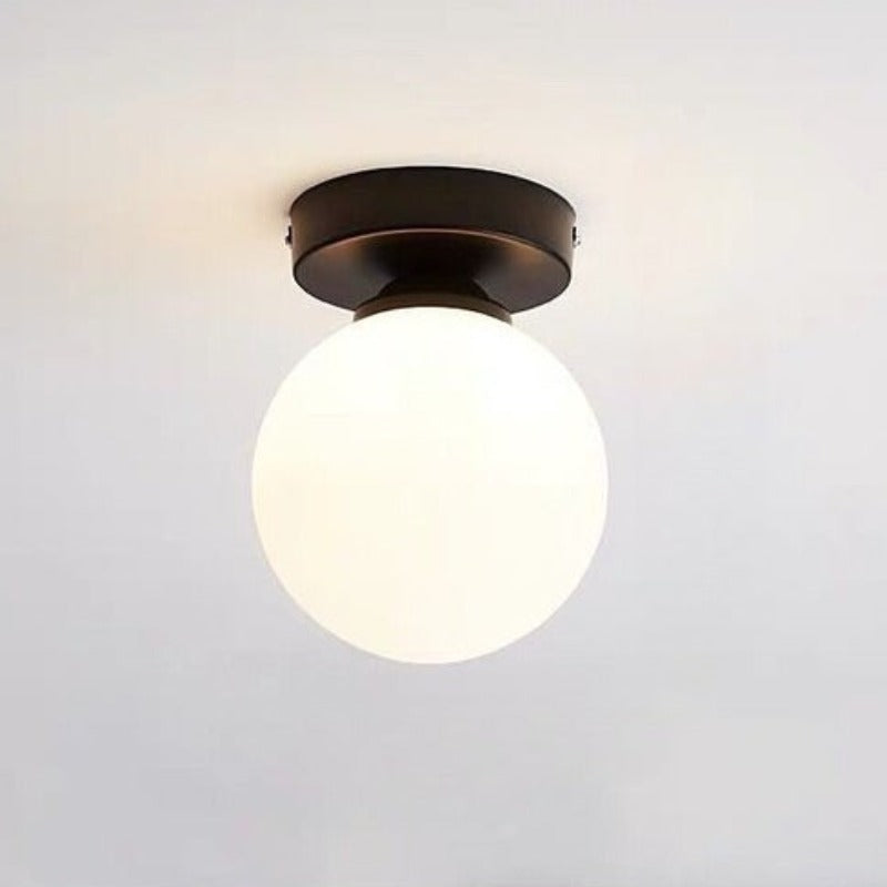 Minimalist Glass Bulb Aisle Ceiling Lamp