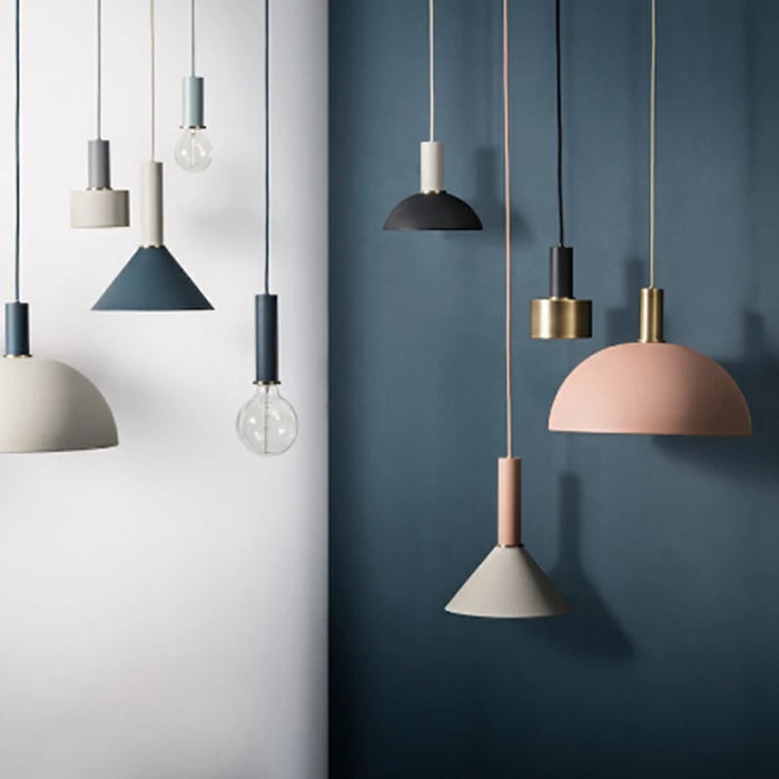 Nordic Combination Cafe Aluminum Pendant DIY Lamp