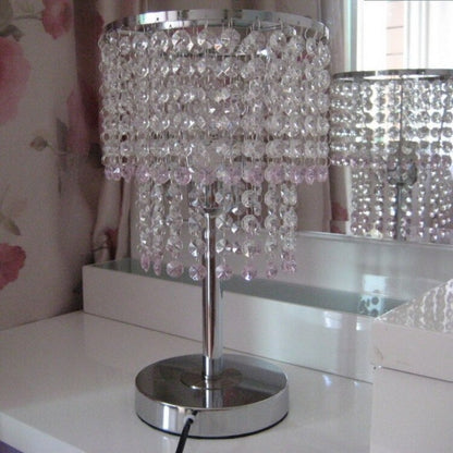 Luxury European Modern Minimalist Crystal Table Lamp