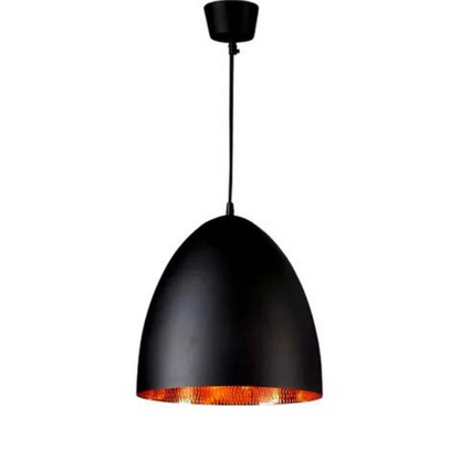 Aluminum Half Round Brief LED Pendant Light