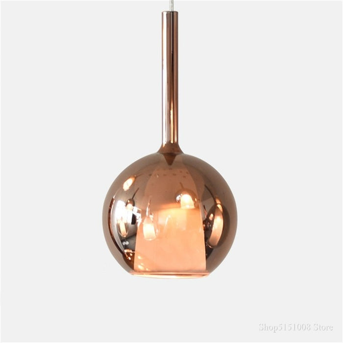 Nordic Creative Bubble Double-Glazed Single Head Pendant Lamp