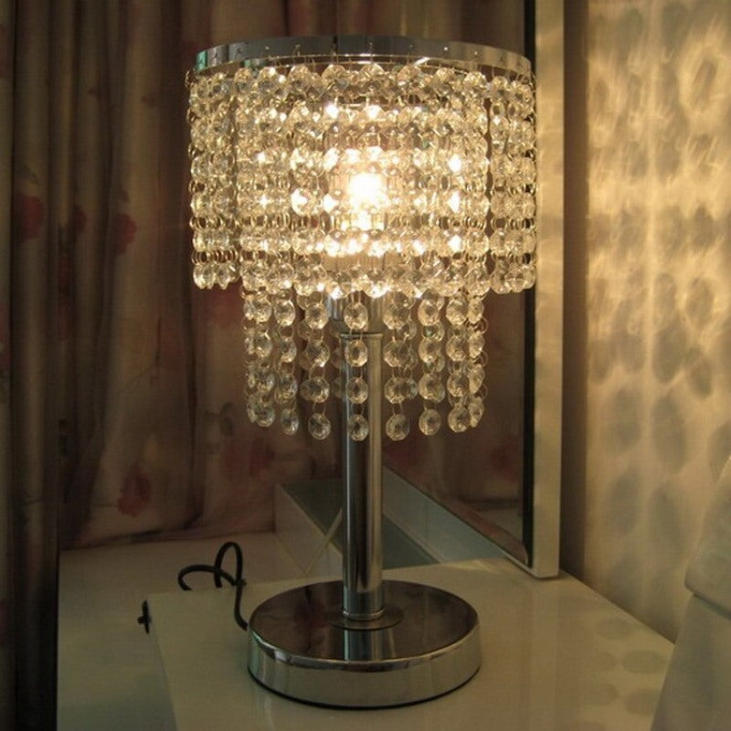 Luxury European Modern Minimalist Crystal Table Lamp