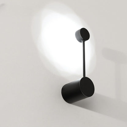 Modern Minimalist Black Painted Interior Wall Lamp