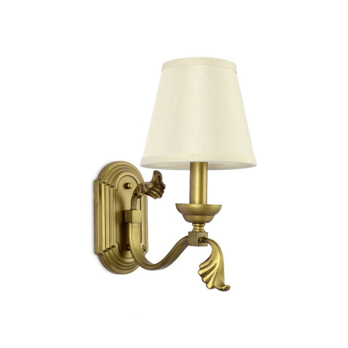 Vintage Brass Iron E14 Wall Sconce Lamp