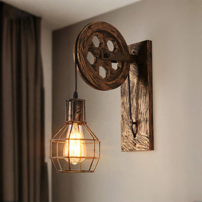 Tieyi Loft Industrial Style Personalized E27 Wall Lamp