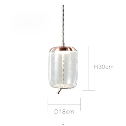 Nordic Design Glass Single Pendant Lamp