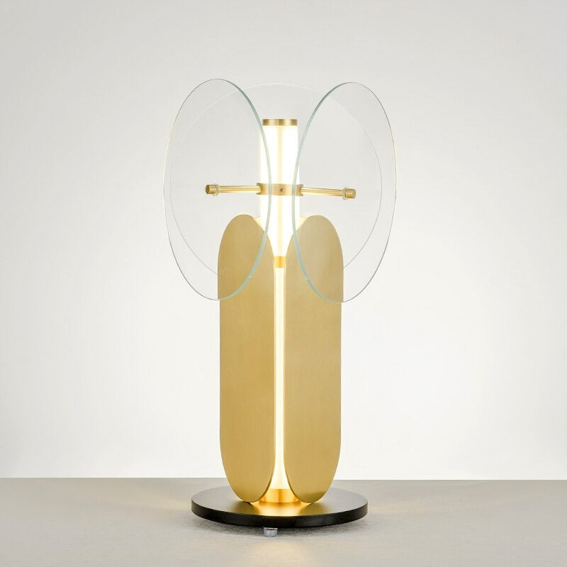 Modern Simple Golden Plating Metal Table Lamp