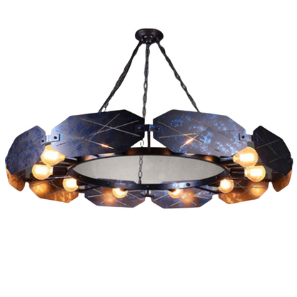 Loft Retro Industrial Wrought Iron Pendant Lamp