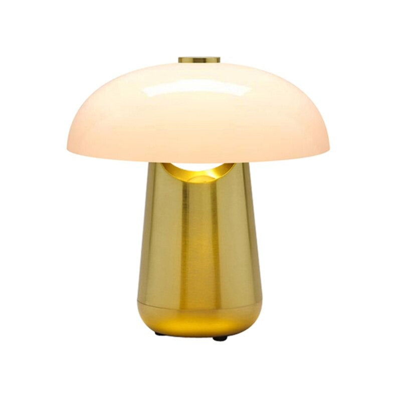 Modern Metal Mushroom Design Single Head Table Lamp