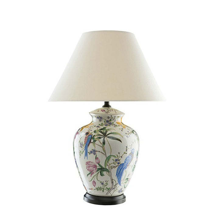 Ceramic Hand-painted Style Table Lamp