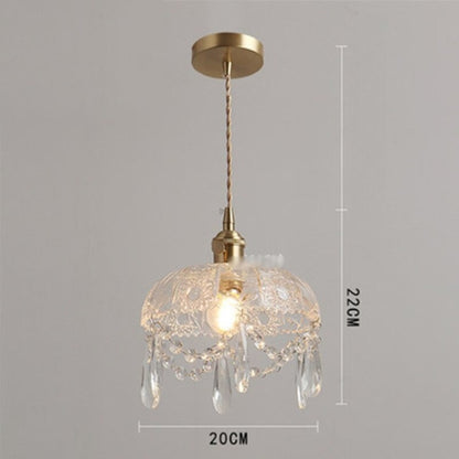 Japanese Simple E27 Bulb Chandelier