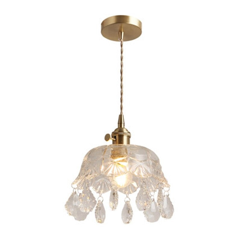 Japanese Simple E27 Bulb Chandelier