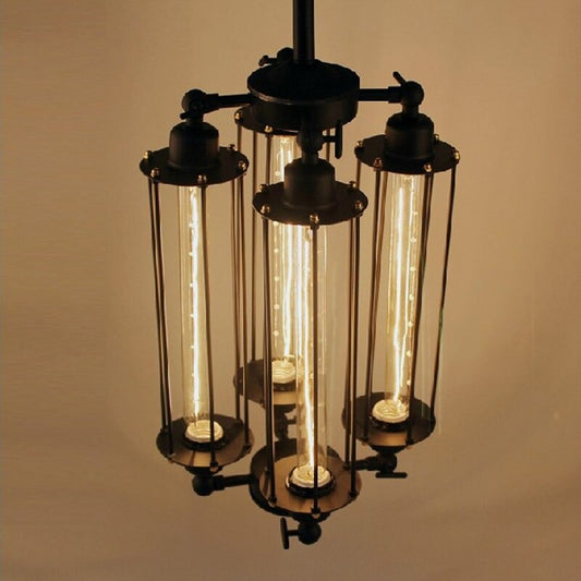 Industrial Retro Punk Metal Pendant Light