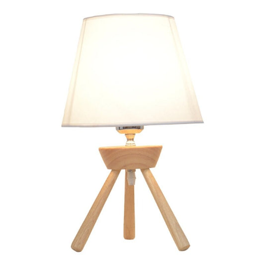 Creative Wood Fabric Decor Table Lamp