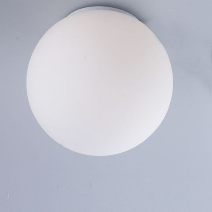 American Decoration White Acrylic Ball Ceiling Light