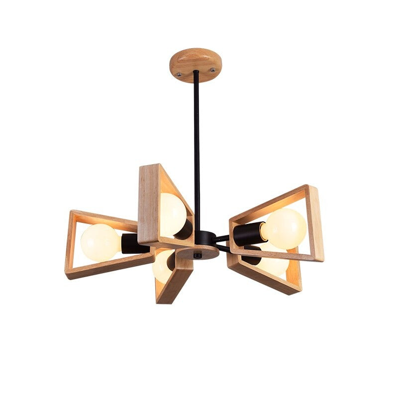 Nordic Wooden LED Pendant Light