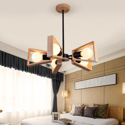 Nordic Wooden LED Pendant Light