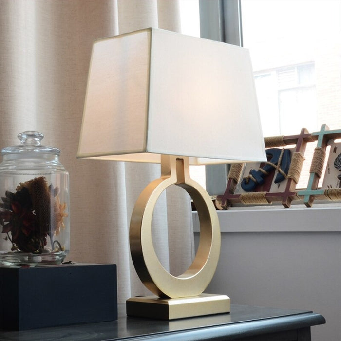 Electroplating Gold Metal Decorative Table Lamp