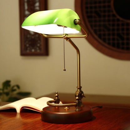 American Retro Solid Wood Desk Lamp