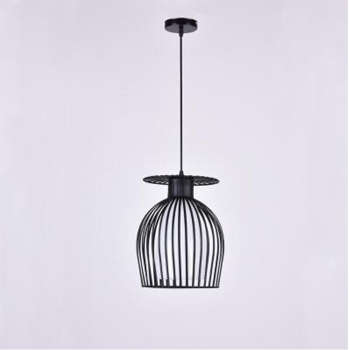 Modern Creative Black And White Iron Pendant Lamp