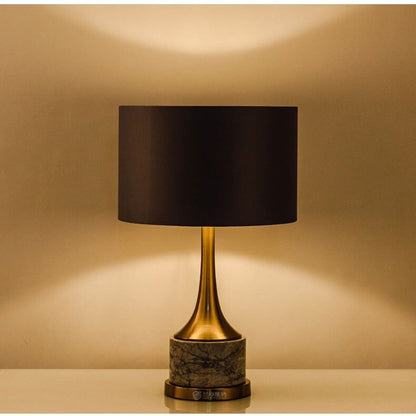 Modern Hardware Plating Simple Bedroom Table Lamp