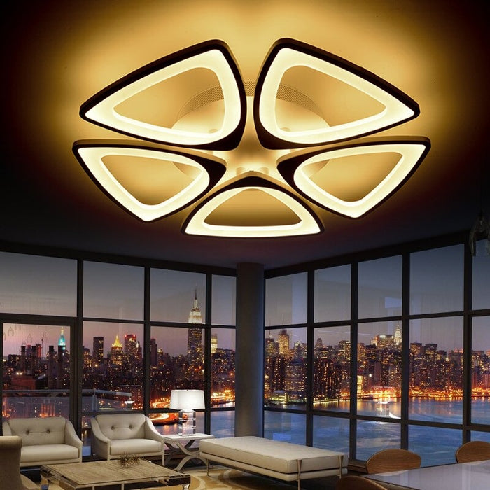 Brief Modern Multilayer Combination Acrylic LED Ceiling Light Fixture