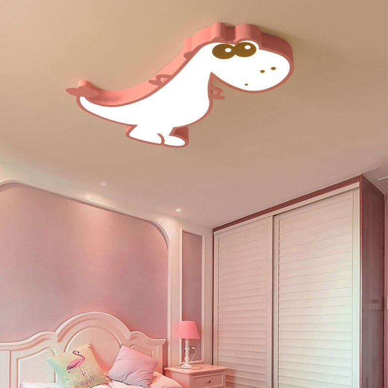 Cartoon Dinosaur LED Ceiling Lamp