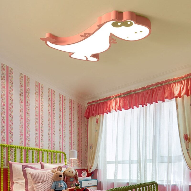 Cartoon Dinosaur LED Ceiling Lamp