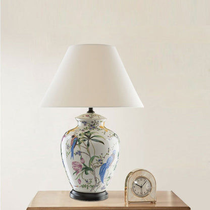 Ceramic Hand-painted Style Table Lamp