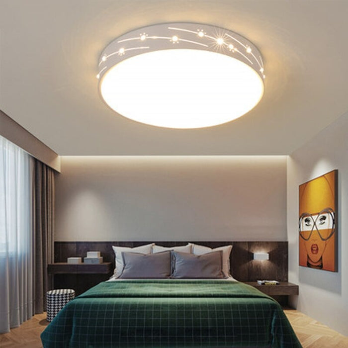 Circular Iron Art LED Ceiling Light