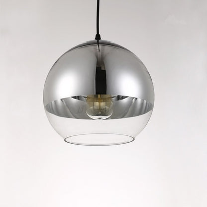 Glass Mirror Ball LED Pendant Lamp