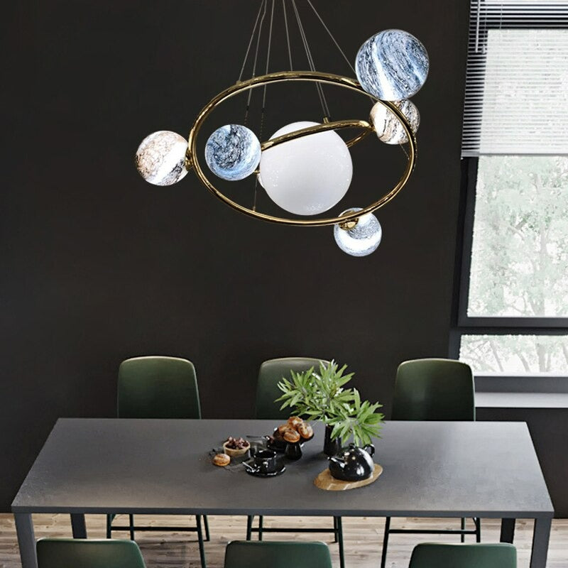 Solar System Design Chandelier Light