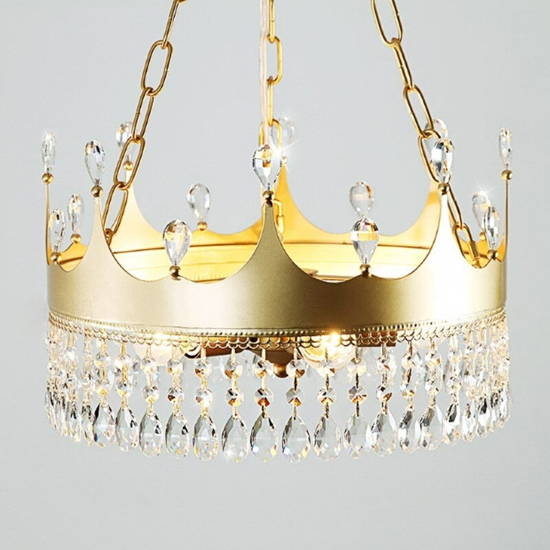 Crown Shaped Ceiling Light Fixture