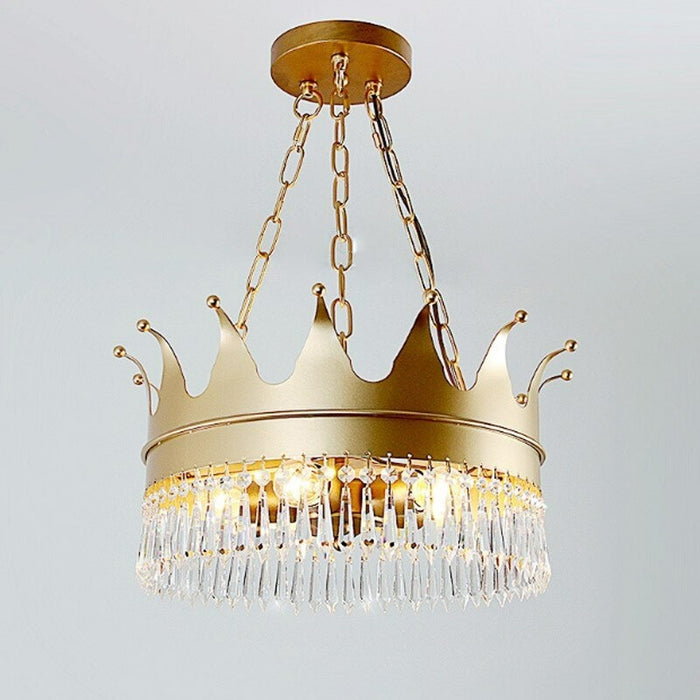 Crown Shaped Ceiling Light Fixture