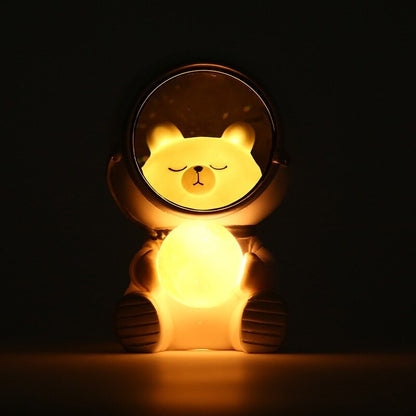 Creative Cute Galaxy Guardian Pet Astronaut Night Light