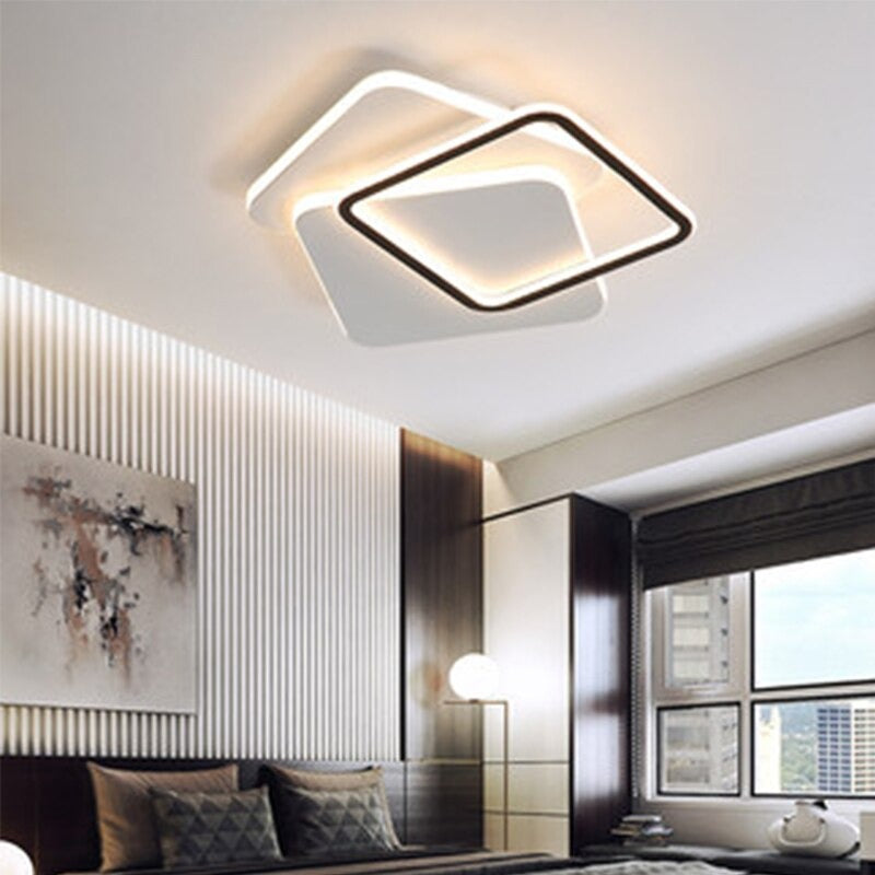 Modern Simple Polygon LED Ceiling Light