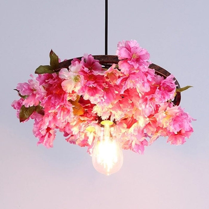 Creative Simulation Floral Pendant Lamp