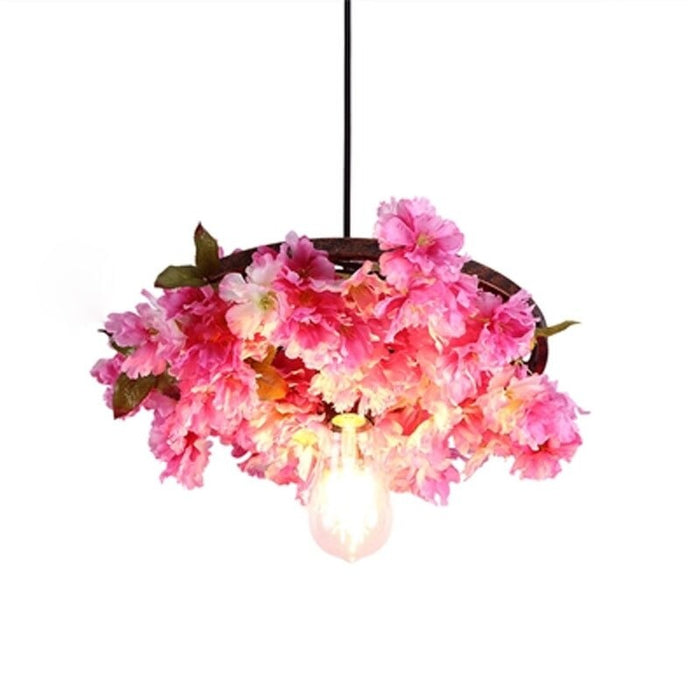 Creative Simulation Floral Pendant Lamp