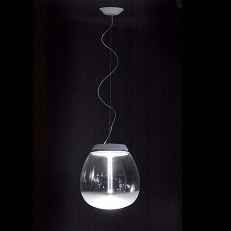 Transparent Glass Design Pendant Light Fixture