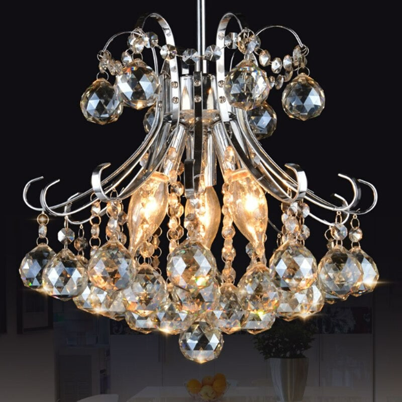 Elegant Crystal Design Chandelier Lamp