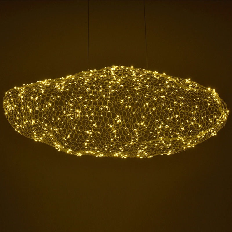 Creative Cloud Glow Worn LED Pendant Light Fixture